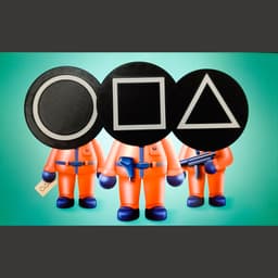 Squid Game Coasters 3d model