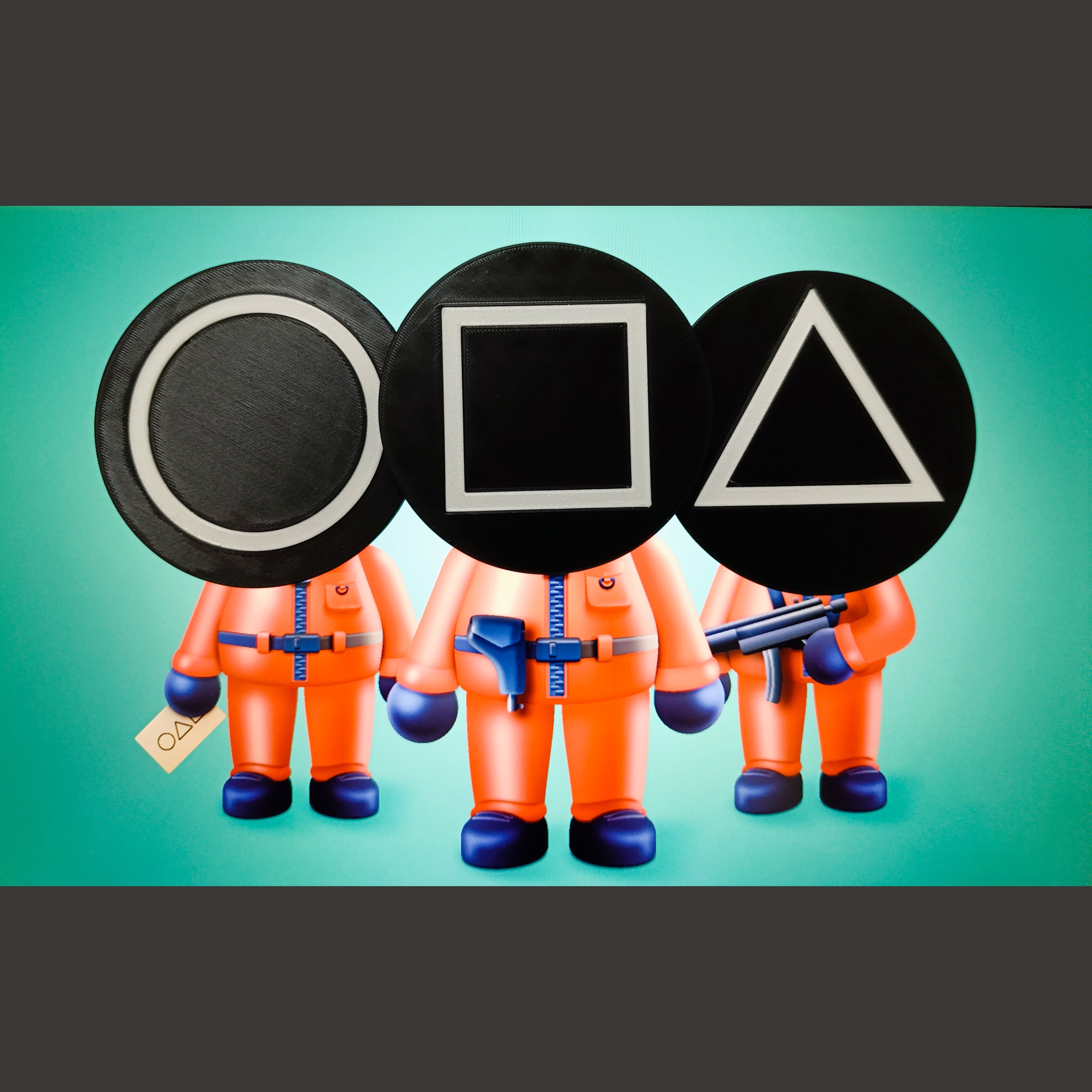 Squid Game Coasters 3d model