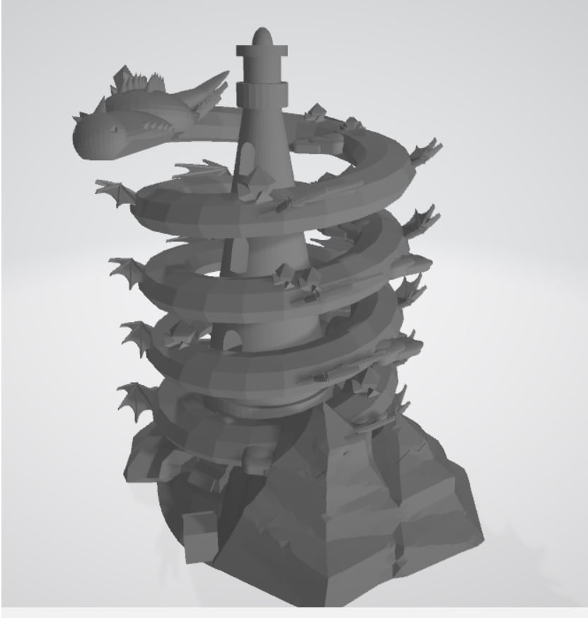 Haunted Lighthouse 3d model