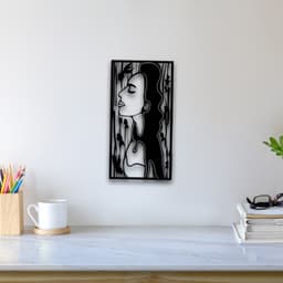 Woman Wall Art 3d model