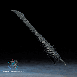 Agent Venom Symbiote Blade 3D Printer STL File 3d model