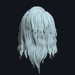Outback v6 Action Figure Head 3d model