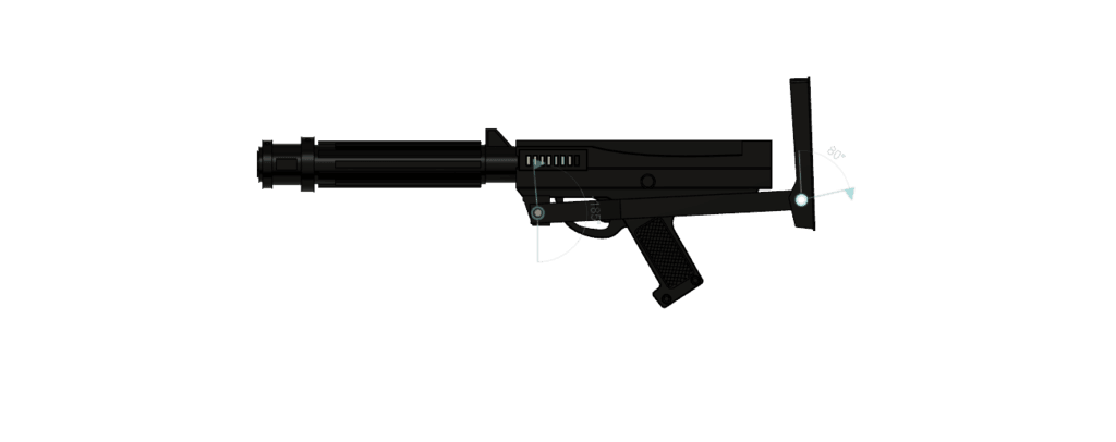DC-15 Blaster 3d model