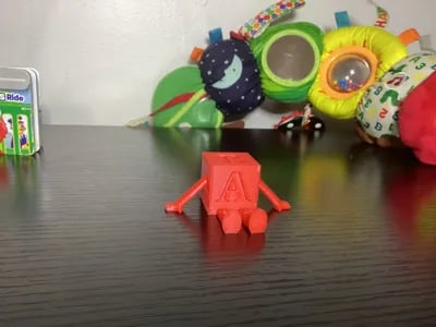 Flexi Block Buddy ABC 3d model