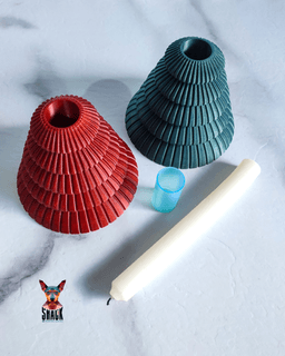 Christmas Tree Candle Holder 3d model