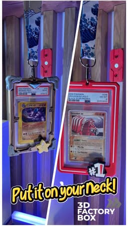 Graded Card Case - 3 in 1 Slab Case 3d model