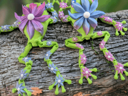 Flexi Articulated Flower Frog No support 3d model