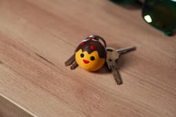 Takoyaki Keychain 3d model