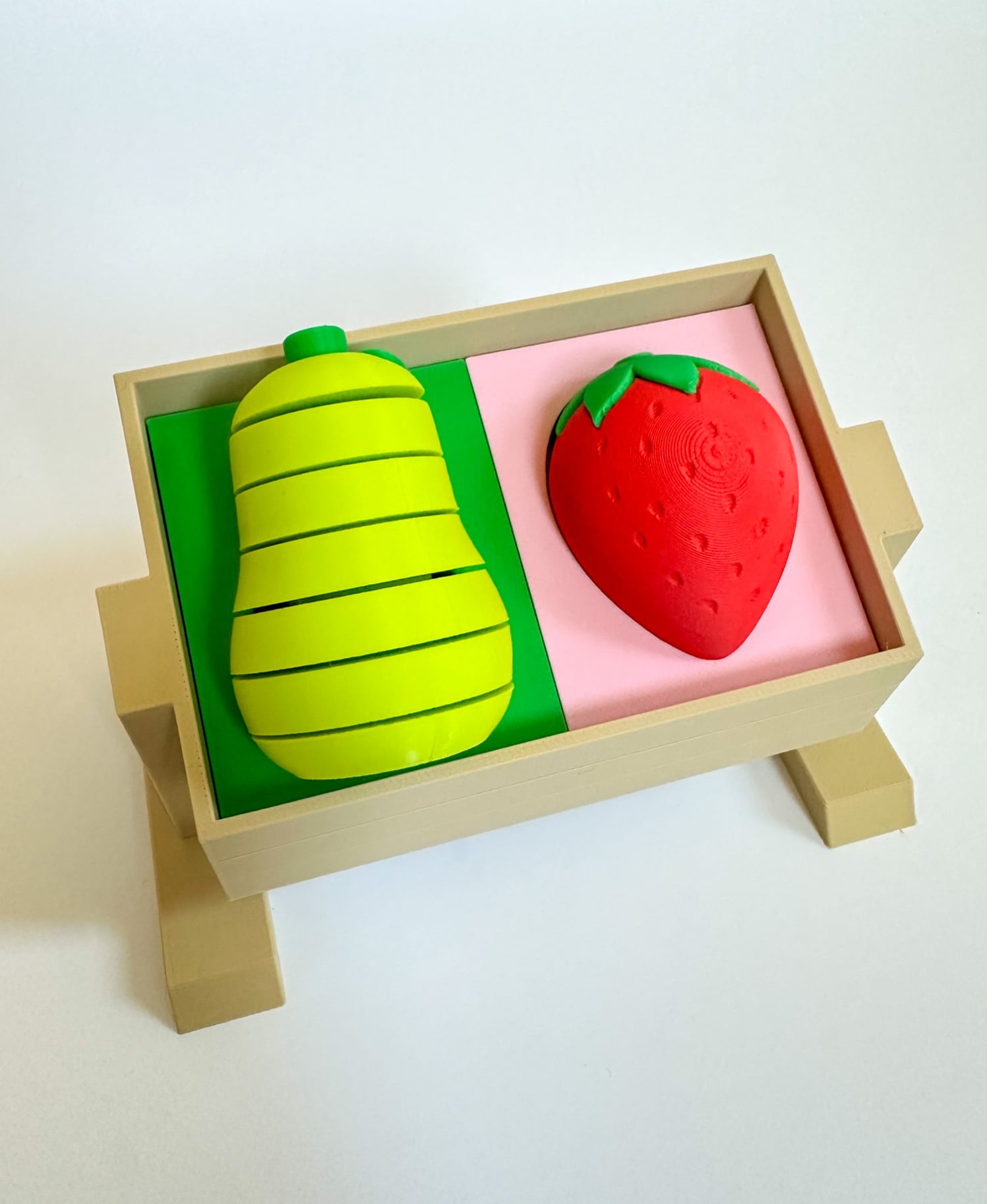 Strawberry Layered Fidget 3d model