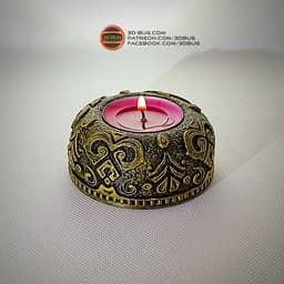 Tealight Holder 003 3d model