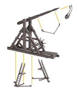Trebuchet | Articulated Tabletop Siege Engine 3d model
