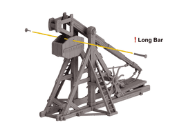 Trebuchet | Articulated Tabletop Siege Engine 3d model