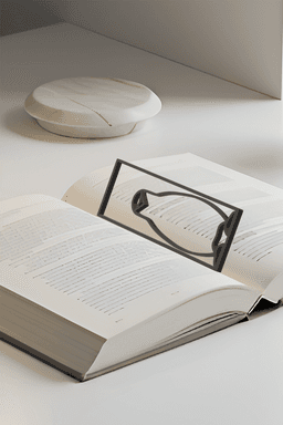 Rocket Bookmark, Creativity Bookmark, Gift Idea 3d model