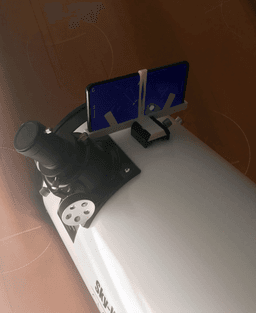 Dovetail Phone Mount for telescopes with finder 3d model