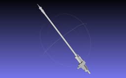 Star Wars Boushh Staff 3d model