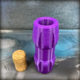 Cork Handle for Miniature Painting 3d model