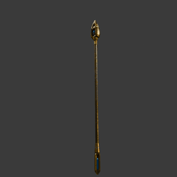 Fantasy Magic Staff v2 3d model