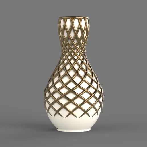 Fusion Roots Vase 3d model