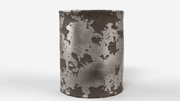 Rusted Can 3d model
