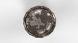 Rusted Can 3d model