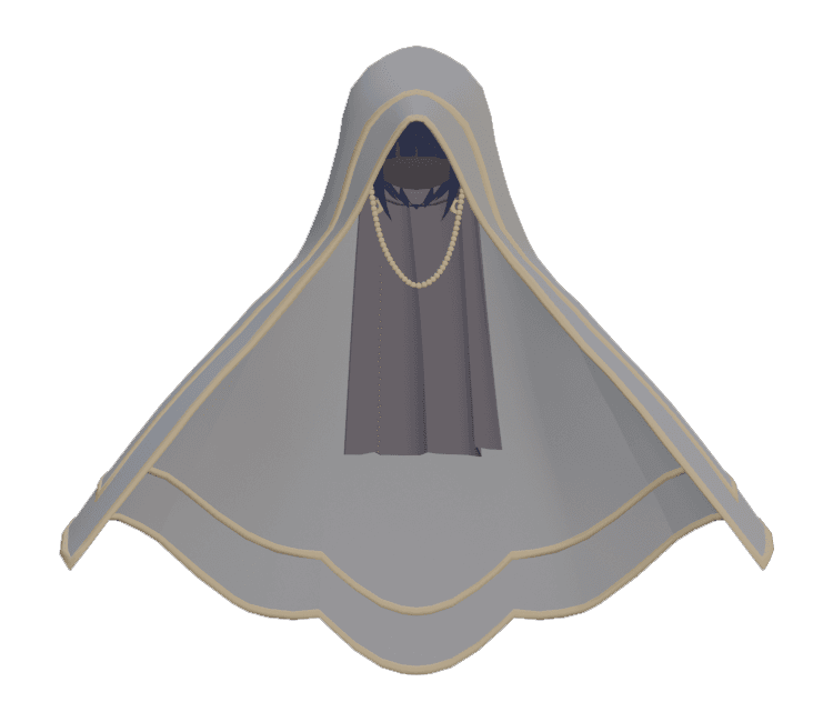 Wedding Veil 3d model
