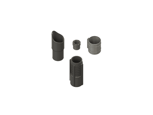 Custom Sith Saber 3d model