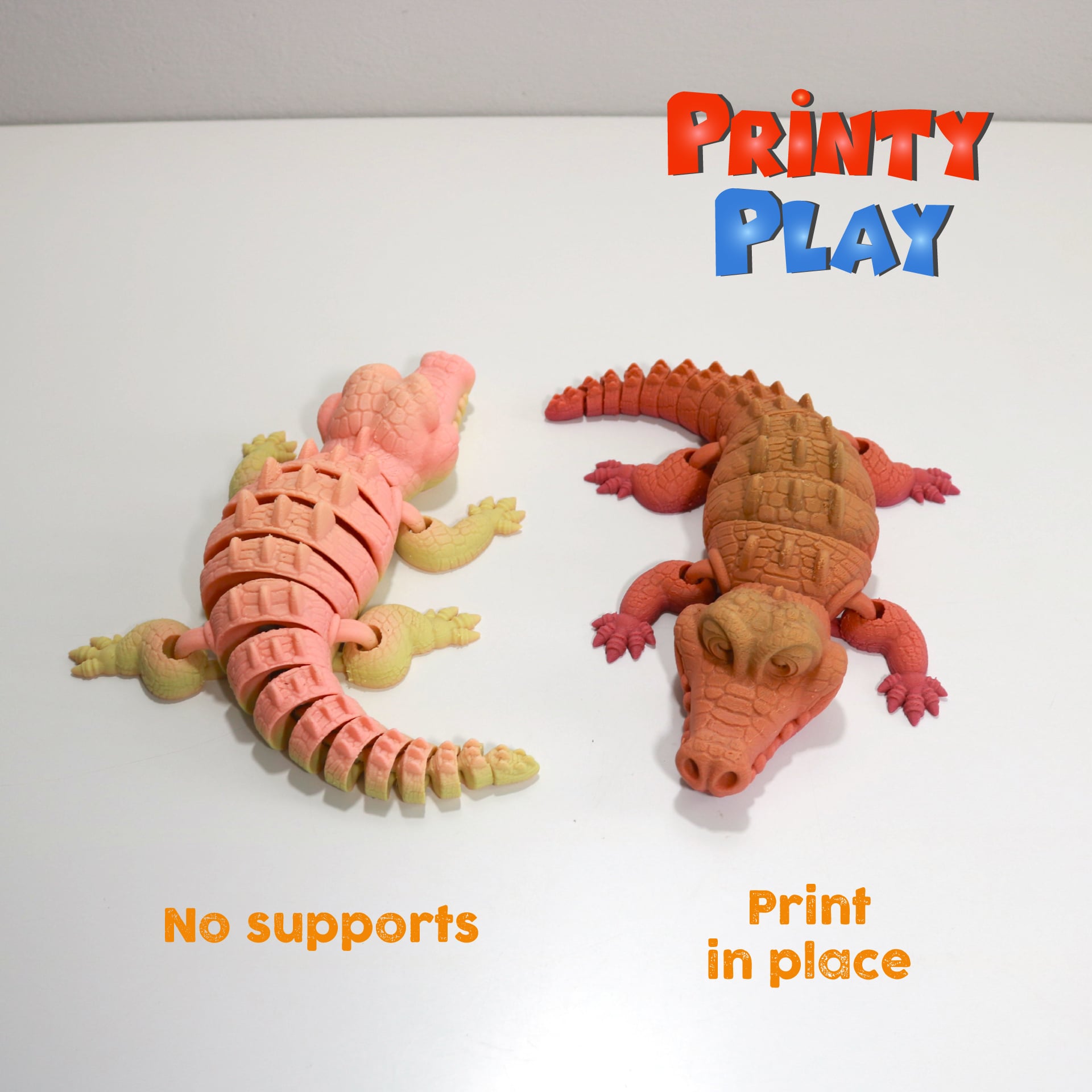 FLEXI CROCODILE 3d model