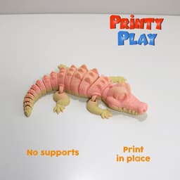 FLEXI CROCODILE 3d model