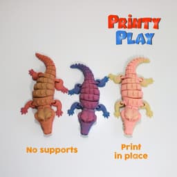 FLEXI CROCODILE 3d model