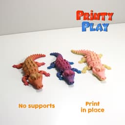 FLEXI CROCODILE 3d model