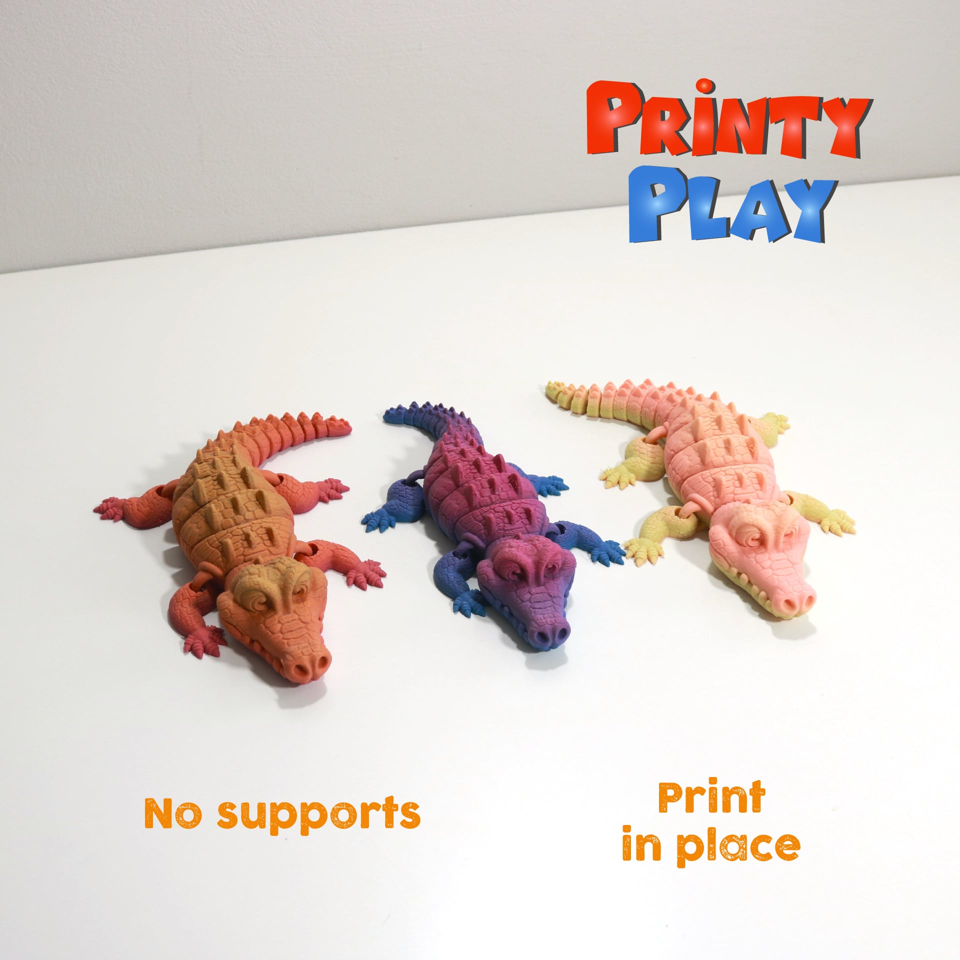 FLEXI CROCODILE 3d model