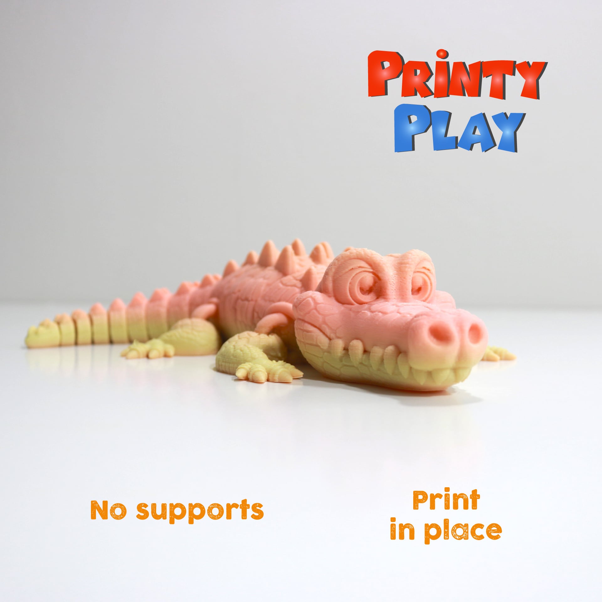 FLEXI CROCODILE 3d model