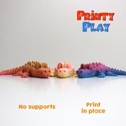 FLEXI CROCODILE 3d model
