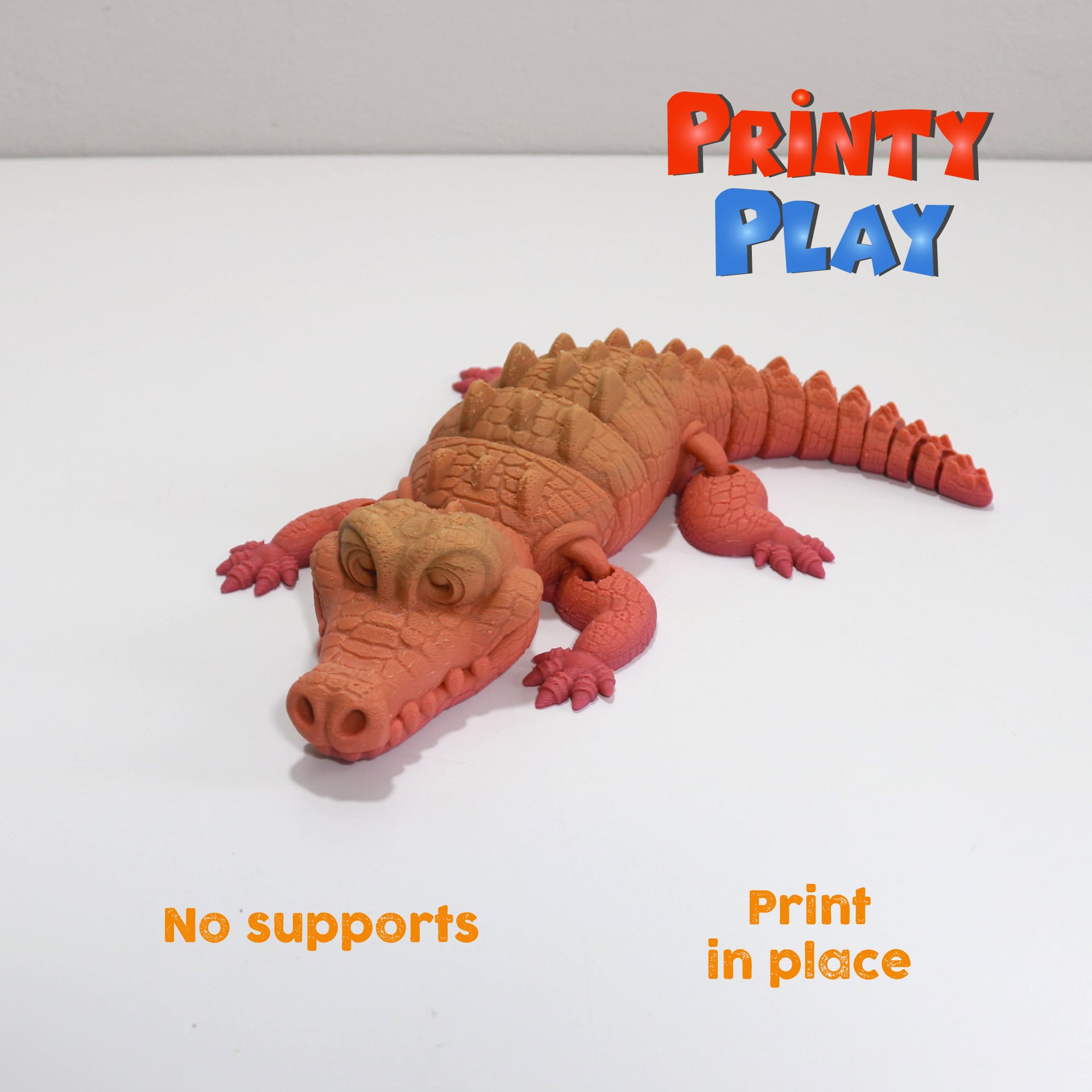 FLEXI CROCODILE 3d model