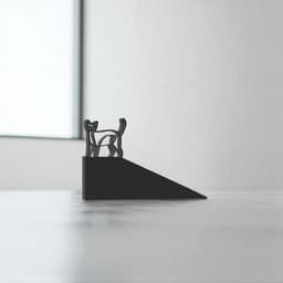 Door Stop, Cat Door Stopper, Door Back, 2 Different Models 3d model