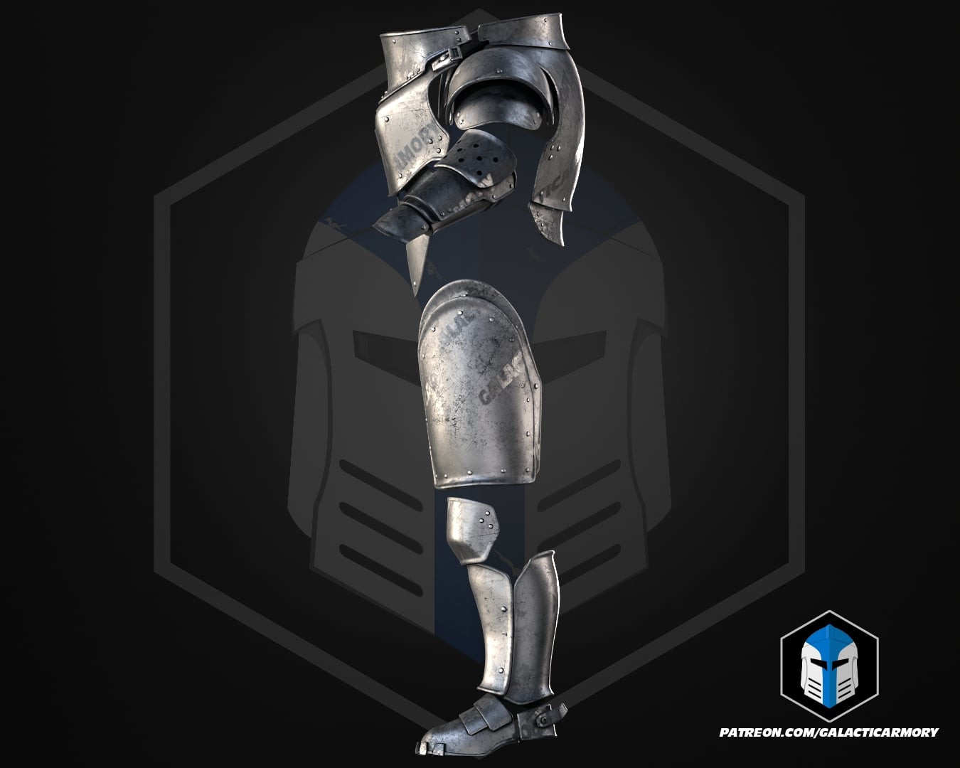 HD2 Bulwark Armor - 3D Print Files 3d model