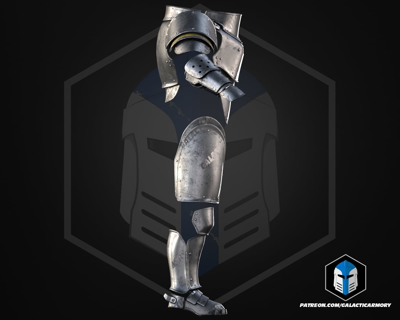 HD2 Bulwark Armor - 3D Print Files 3d model