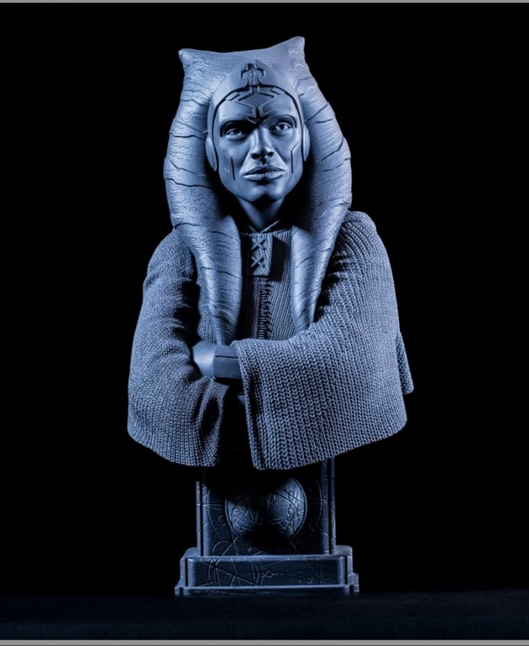 Ahsoka Bust -
Elegoo Saturn2 & Siraya TechFast Navy Grey