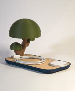Bonsai magsafe charger 3d model