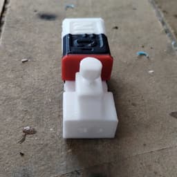 Injection Machine Keychain - No Multicolor System 3d model