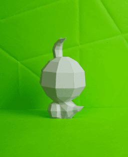 Castform Low Poly Pokemon 3d model