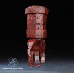 Hell Boy Glove 3D Printer STL File 3d model