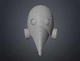 Galgali Fiend Mask - Chainsaw Man 3d model