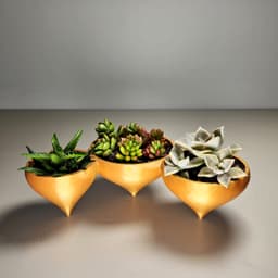 Large Pixie Pots 3d model
