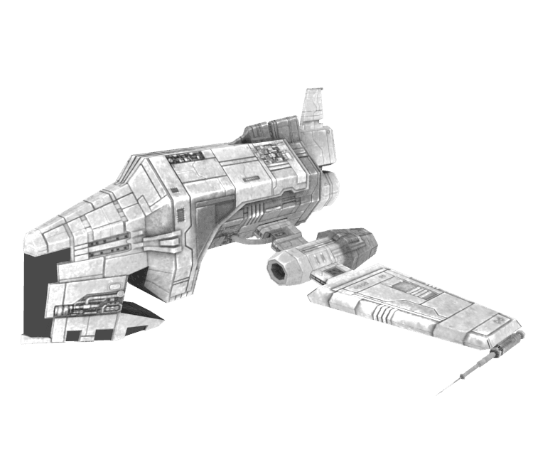 Caldari Shuttle 3d model