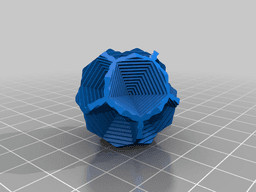 Dodekaeder 3d model
