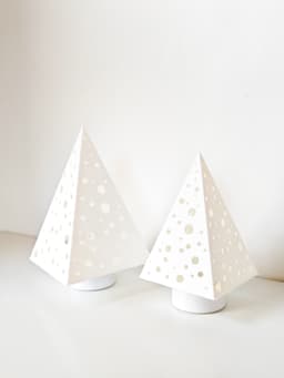 Christmas tree candles 3d model