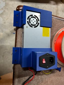Meanwell PSU Holder for Lack Table 3d model