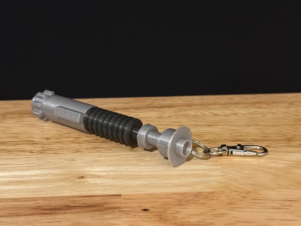 Lightsaber Keychain.stl 3d model