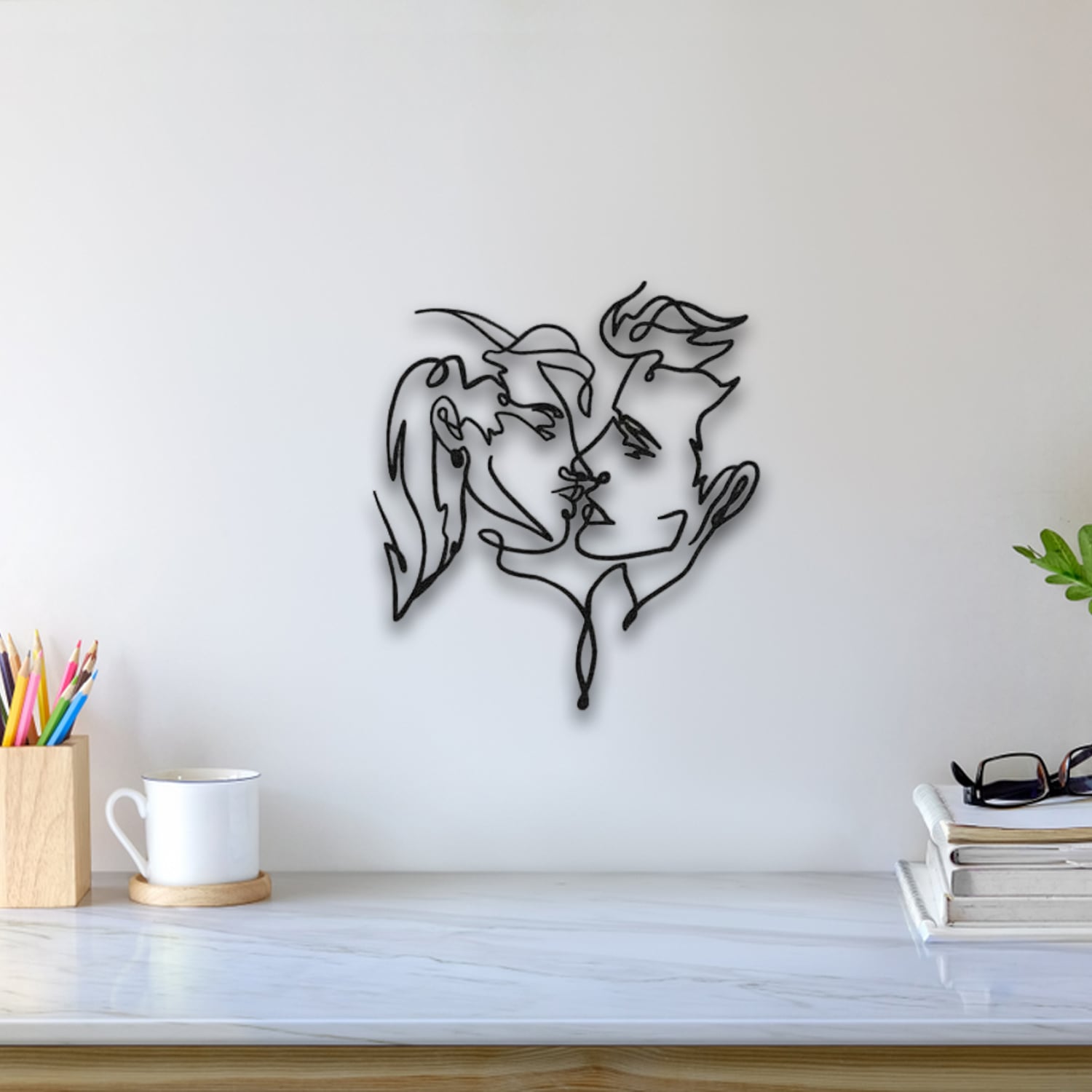 You And Me Wall Art 3d model